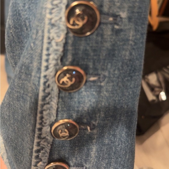 Authentic CHANEL DECK Jeans Denim 38 - Picture 11 of 15